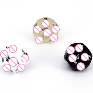 Jeu de dés de position de sexe d'<span class=keywords><strong>action</strong></span> de 25mm D12 jeu de société de dés de sexe de couple polyédrique - Product Image 2