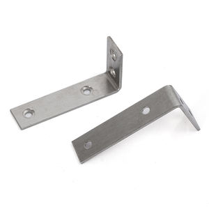 कस्टम स्टेनलेस स्टील अतिरिक्त मोटी एल आकार 90 डिग्री भारी शुल्क संयुक्त कोण कोने ब्रैकेट फर्नीचर कैबिनेट अलमारियों के लिए - Product Image 6
