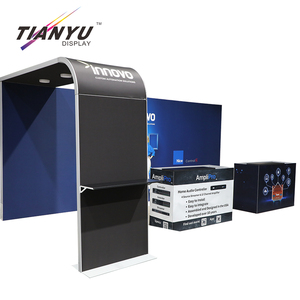 Công ty-cung cấp triển lãm thương mại gian hàng thiết kế với tùy chỉnh bối cảnh thiết yếu triển lãm hiển thị thiết lập cho triển lãm - Product Image 3