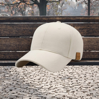 Casquette de baseball au design tendance pour hommes et femmes, avec étiquette latérale simple, en tissu anti-UV, idéale pour le sport, les activités de plein air et les occasions décontractées au printemps.