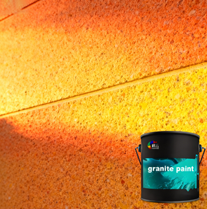 Pintura de Granito con Base de Agua y Acabado de Lichi Premium - Revestimiento de Pared Exterior con Efecto de Piedra de Color Real - Product Image 4