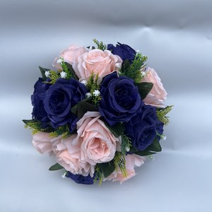 Arrangement de fleurs décoratif de colonne romantique plateau tournant de bureau moyen élégant pour mariage salon tissu transfrontalier - Product Image 3
