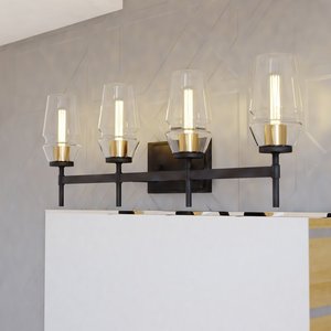 ZG Modern Nordic Brass LED <strong>Wall</strong> Lamp 3 <strong>Lights</strong> Sconce for Hotel Decor <strong>Wall</strong> <strong>Mounted</strong> <strong>Bathroom</strong> Vanity Mirror <strong>Light</strong> Fixtures - Product Image 3