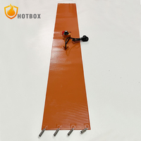 Coussin chauffant flexible électrique personnalisé utilisé dans le détecteur de particules Atlas du Grand LHC, tapis chauffant en silicone
