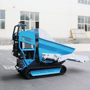 Mini chargeuse sur chenilles hydraulique de 500 kg, moteur PLC, garantie 1 an, haute efficacité, camion <span class=keywords><strong>à</strong></span> benne basculante, accessoire de direction <span class=keywords><strong>à</strong></span> glissement, godet - Product Image 2