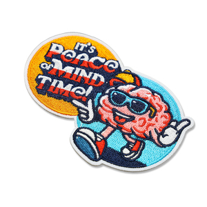 High Quality Custom Embroidered Cloth <b>Patch</b> Wholesale <b>Sew</b> <b>on</b> Iron <b>on</b> <b>Patches</b> in Bulk Decorations for Garments - Product Image 3