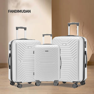 유니섹스 3피스 하드케이스 안티락 러기지 세트 시스템 ABS 캐주얼 러기지 세트 여행용 스피너 러기지 포함 - Product Image 1