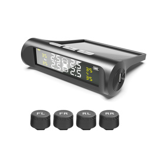 Sistema de Monitoreo de Neumáticos, Monitor de Neumáticos para Automóvil, Alarma de Neumáticos con 4 Sensores Externos - Product Image 3