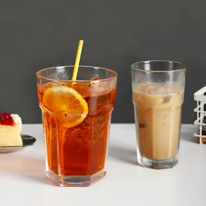Gobelet Instagram Mojito surdimensionné en verre pour jus de citron et thé aux fruits - Product Image 4