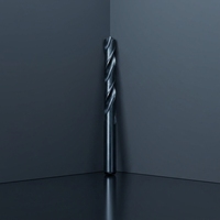 Foret hélicoïdal HSS 6542 M2 entièrement affûté à double angle de relief pour le perçage de l'acier allié et de l'acier au carbone