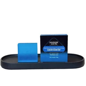 Sapone Artigianale Azure Cologne con Glicerina, Sbiancante, Detergente Profondo per Bagno, Doccia, Rasatura, Lavaggio Mani e Corpo, per Uomo - Product Image 5