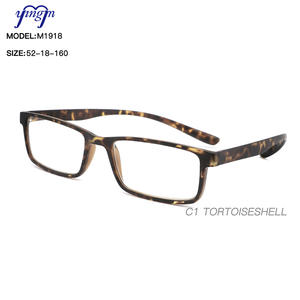 Lunettes de <span class=keywords><strong>lecture</strong></span> M1918 personnalisées <span class=keywords><strong>pour</strong></span> femme avec monture PC et branches TR90, style vintage rétro, finition mate, cordon de cou, couleur rouge - Product Image 2