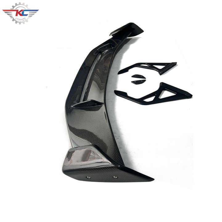 AD-R3Style Carbon Fiber Rear Spoiler High Wing Swan Neck Spoiler for ...