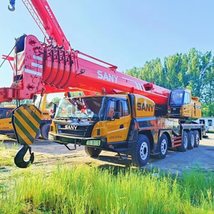 รถเครนไฮดรอลิกเคลื่อนที่ Sany 100T มือสอง พร้อมเครื่องยนต์ Weichai สำหรับขาย - Product Image 1