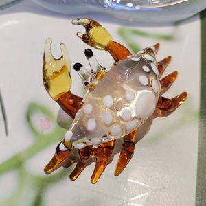 Modern klein krabben <span class=keywords><strong>aquarium</strong></span> met glas-in-lood decoratie voor visjes, decoratie voor thuis, huisaccessoires - Product Image 6