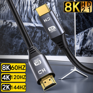 Câble HDMI 8K haute définition, fil de cuivre plaqué or 240Hz, pour connexion ordinateur portable, téléviseur, projecteur - Product Image 3