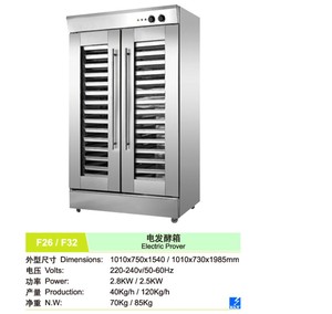 BHM-16F Mini Automatic <strong>Bread</strong> Pizza <strong>Proofer</strong> <strong>for</strong> Sale - Product Image 3