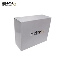 Carton pliable vide Gel ongles huile cadeau ensemble boîtes en papier Bolsa Papel Kraft noir Cupcake boîte dessin animé autocollant Caja De Regalo
