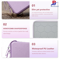 Étui pour ordinateur portable en EVA à fermeture éclair, best-seller, avec protection à quatre couches, imperméable et portable, sac de rangement en EVA personnalisable