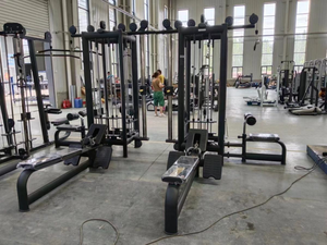 Macchina Professionale SK per Allenamento di Forza, Stazione Multipla a 4 Postazioni con Lat Pulldown e Low Row, Attrezzatura da Palestra di Grado Commerciale - Product Image 5
