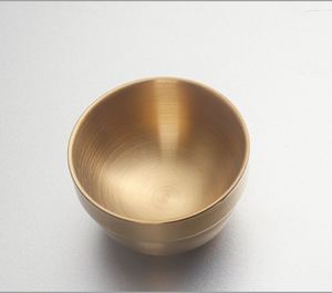 304 Stainless Steel Small Wine Glass Mini <b>Tea</b> Coffee Cups Double Wall Anti-scalding <b>Mugs</b> - Product Image 4