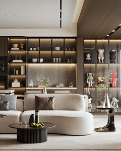 Eleganti Mobili Moderni Personalizzati, Ecologici e Durevoli di Lusso per Soggiorno e Cucina - Product Image 6