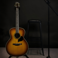 Starsun OEM F45 Solid-top Sitka Spruce Acoustic Guitar Gloss Finish 6-String Guibourtia Ehie Back/Sides African Mahogany Neck