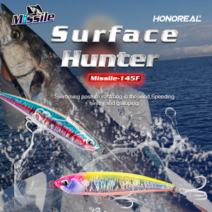Honoreal เหยื่อทรงดินสอลอยน้ำขนาด145มม./40ก. เหยื่อตกปลาน้ำเค็ม - Product Image 2