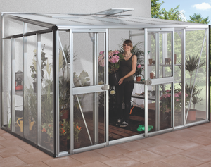 Serre <span class=keywords><strong>Vitavia</strong></span> d'extérieur, jardin d'hiver, serre en verre, solarium, véranda, serre préfabriquée autoportante - Product Image 3