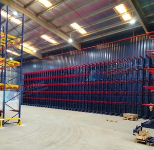 Système d'étagères de stockage d'entrepôt de fret OEM, étagères à cantilever robustes - Product Image 5