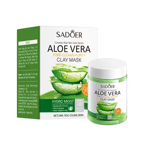 OEM Aloe Vera Poren reinigung Gpurify Clay Mask zum Absorbieren von Fett, Mitesser entfernung und feuchter Aufhellung der Haut