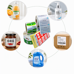 Étiquettes d'emballage mates imperméables durables, autocollantes en vinyle découpées à la forme, autocollants de logo pour l'étiquetage des emballages alimentaires - Product Image 2