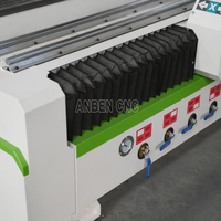 Machine de fraisage CNC ATC d'usine chinoise, zone de travail 1300x2500x200mm, usinage de meubles en bois, table à rainures en T, Mach3 DSP, broche 9kw