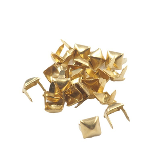 Klassische Messing-Spikes und Dekorative Nieten für Taschen und Ledergürtel - Product Image 4