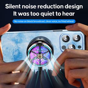 Ventilateur <span class=keywords><strong>de</strong></span> refroidissement magnétique S6 pour téléphone portable, système <span class=keywords><strong>de</strong></span> <span class=keywords><strong>radiateur</strong></span>, dissipateur thermique pour téléphones portables et tablettes, best-seller 2026 - Product Image 3
