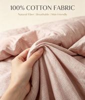 Parure de lit chaude en coton 100% brossé tissé épais 80S, poids lourd 3000-3300g, pour automne-hiver