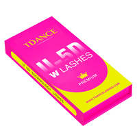 Cils individuels tissés à la main en forme de U YY 3DW Faux cils UYY UY U3DW U5DW Extensions de cils