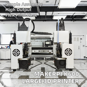 MakerPi K600 New Industrial <b>3D</b> <b>Printer</b> IDEX Dual Extruder Automatic Rapid Prototyping OEM ODM Large Size Wholesale Custom - Product Image 3