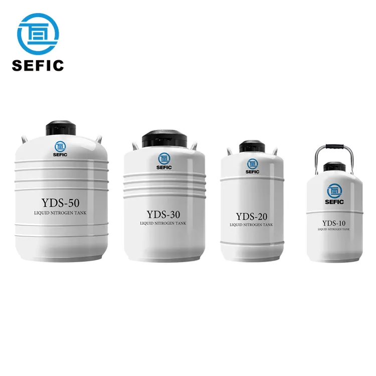 Sese10l/20L/30L/50L YDS tipi kriyojenik azot konteyner sıvı azot depolama tankı