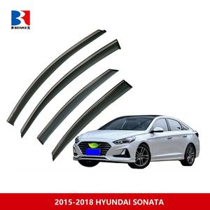 Pare-pluie pour Hyundai Sonata 2015-2018, visière de porte, déflecteur de fenêtre, protection contre la pluie pour voiture, livraison directe d'usine - Product Image 2