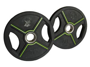 लोकप्रिय 2 पकड़ती काला रबर लेपित कच्चा लोहा वजन प्लेटों सेट 2.5kg 5kg 10kg 15kg 20kg <span class=keywords><strong>25kg</strong></span> - Product Image 2