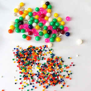 Perles de gel d'eau 10g 20g 50g 100g, perles polymères absorbantes oubeez pour la décoration de vases en verre - Product Image 6
