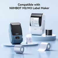 Étiquettes d'expédition permanentes imperméables M2/M3, durables, en argent métallisé laser, autocollantes avec forte adhérence et finition brillante