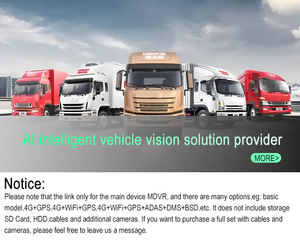 시미테크 4G GPS AHD 미니 MDVR 1080p SD 카드 저장 4채널 주차 장치 트레일러 모니터링 시스템 차량 블랙박스 비디오 레코더 - Product Image 2