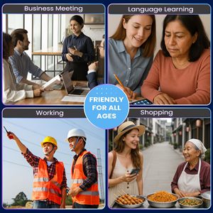 מכשיר מתורגמן איכותי חכם, מכשיר מתורגמן מיידי פנים אל פנים לעסק ולמידה - Product Image 4