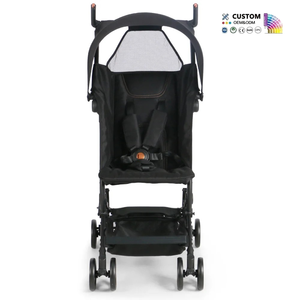 Poussette bébé légère pliable, pour position allongée et assise, poussette de voyage compacte en aluminium pour nourrissons et nouveau-nés, OEM - Product Image 3