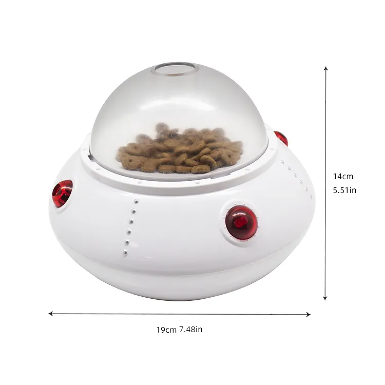 Motion Activated Dog Food Feeder Automatic Dog Treat Dispensing Toy