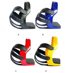 Estribos de Acero para Silla de Montar Endurance, Estribos Negros con Jaula de 4.5 Pulgadas, Modelo TM-ENS-01 - Product Image 2