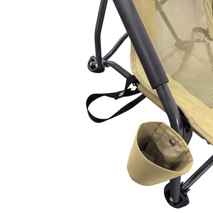 Chaise pliante portable d'extérieur internationale avec dossier pour pêche, pique-nique, camping, loisirs, tabouret bas - Product Image 3