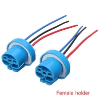 Connecteur de douille en céramique pour ampoule de phare antibrouillard LED H4, pour voiture, camion, ampoule LED en céramique H7, H1, H4, 9005, 9006
